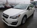 Crystal White Silica - Impreza 2.0i Premium 5 Door Photo No. 3