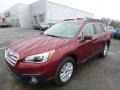 2015 Venetian Red Pearl Subaru Outback 2.5i Premium  photo #7