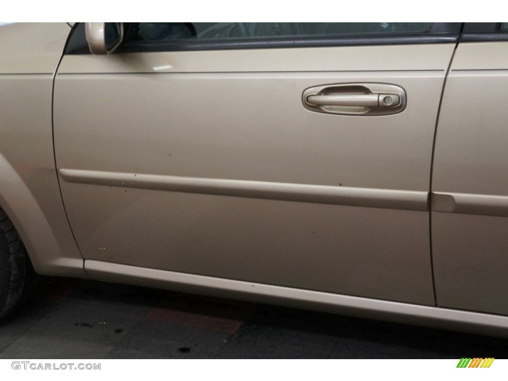 2007 Forenza Sedan - Champagne Beige Metallic / Grey photo #56