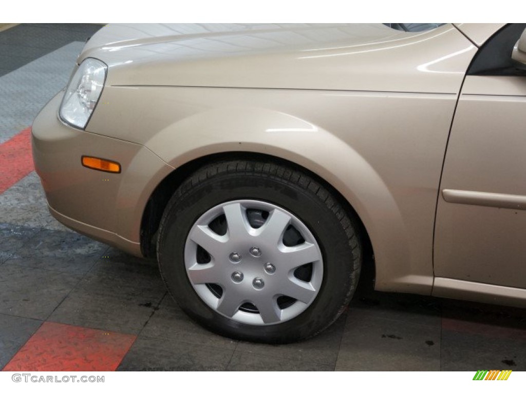 2007 Forenza Sedan - Champagne Beige Metallic / Grey photo #61