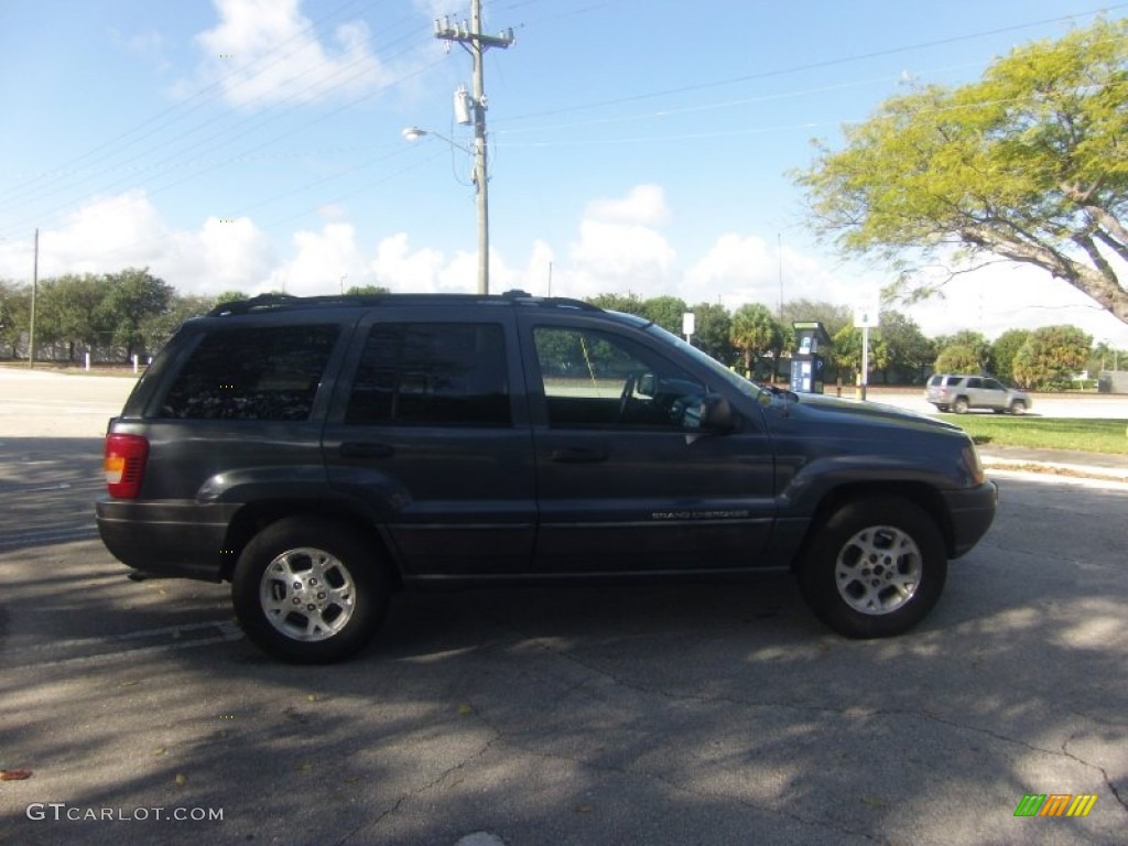 2000 Grand Cherokee Laredo - Silverstone Metallic / Agate photo #5