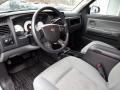 Dark Slate Gray/Medium Slate Gray 2008 Dodge Dakota SXT Crew Cab 4x4 Interior Color