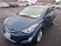 2015 Windy Sea Blue Hyundai Elantra SE Sedan  photo #3