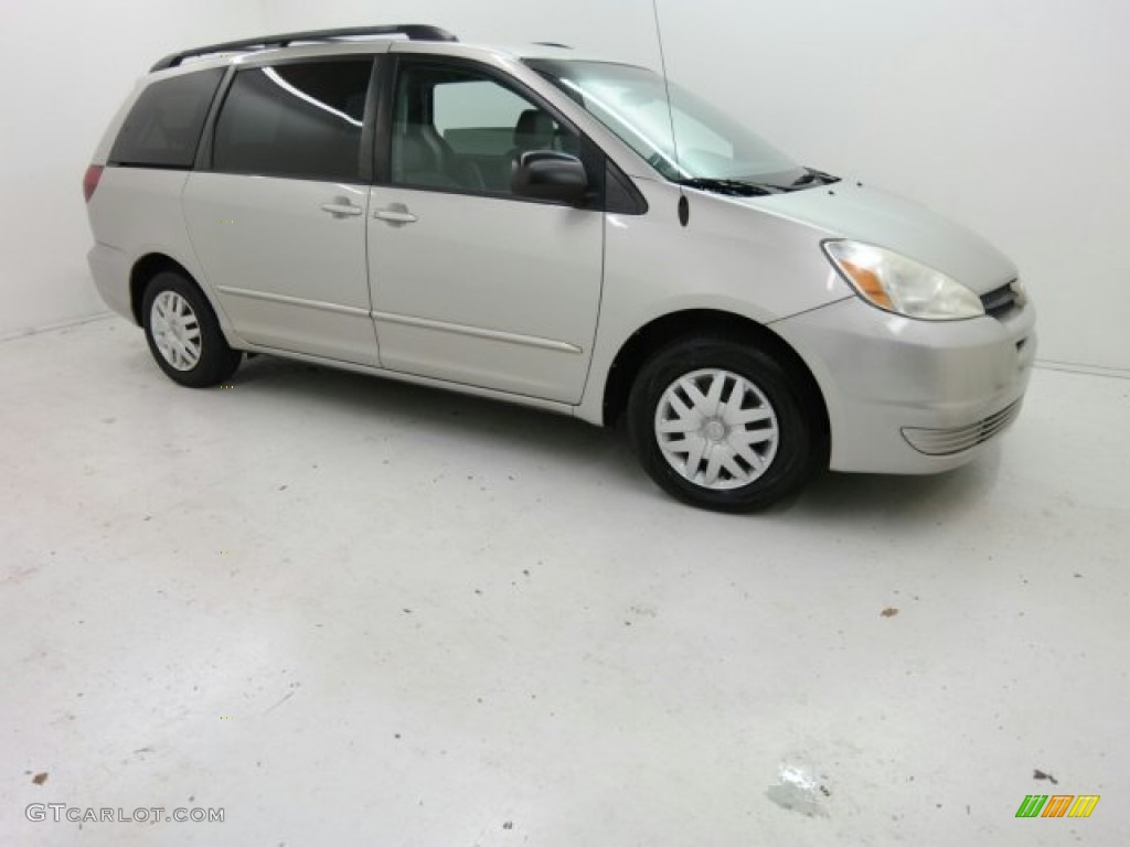 2004 Sienna LE - Silver Shadow Pearl / Stone Gray photo #4