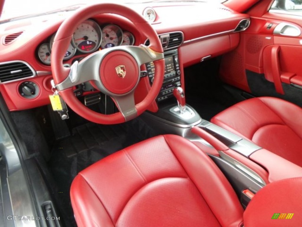 Carrera Red Interior 2009 Porsche 911 Carrera S Coupe Photo #99720976