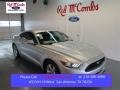 2015 Ingot Silver Metallic Ford Mustang V6 Coupe  photo #1