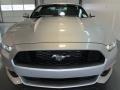 2015 Ingot Silver Metallic Ford Mustang V6 Coupe  photo #2