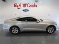 2015 Ingot Silver Metallic Ford Mustang V6 Coupe  photo #7