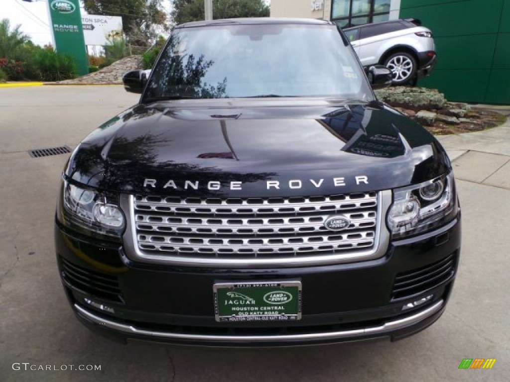 2014 Range Rover Supercharged - Santorini Black Metallic / Ebony/Ivory photo #5