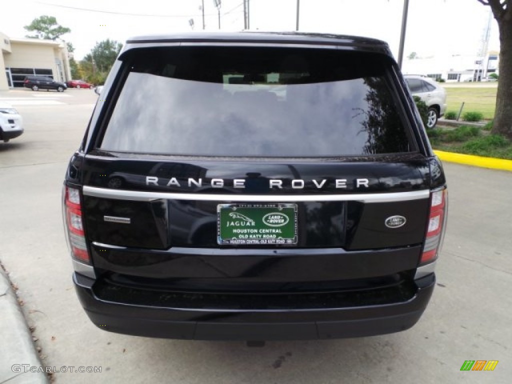 2014 Range Rover Supercharged - Santorini Black Metallic / Ebony/Ivory photo #9