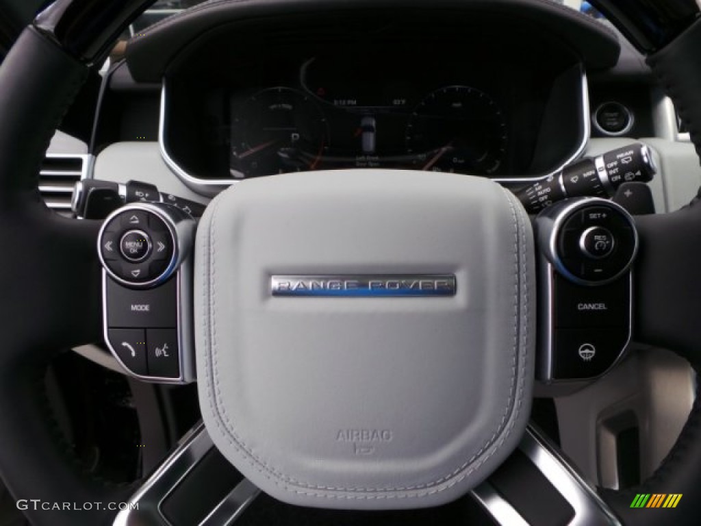 2014 Range Rover Supercharged - Santorini Black Metallic / Ebony/Ivory photo #13