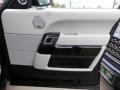 Ebony/Ivory 2014 Land Rover Range Rover Supercharged Door Panel