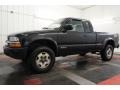 2002 Onyx Black Chevrolet S10 LS Extended Cab 4x4  photo #2