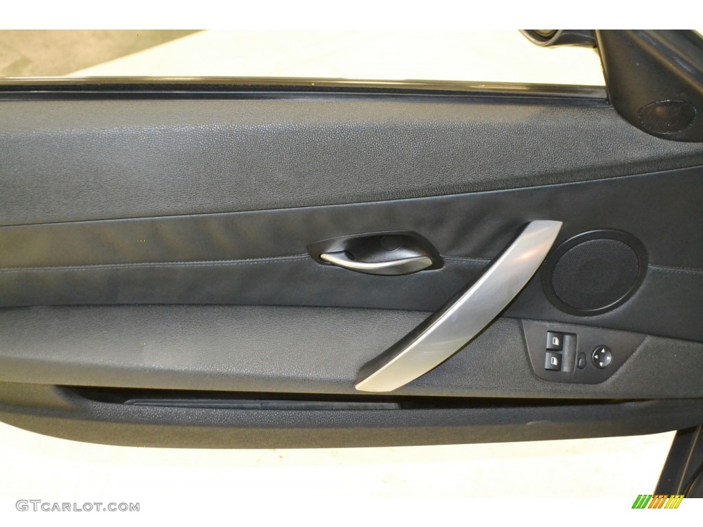 2008 Z4 3.0si Coupe - Space Grey Metallic / Black photo #17