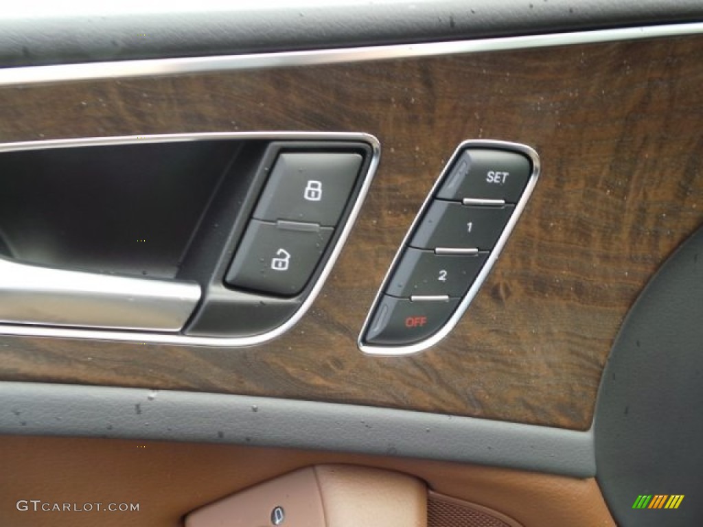 2015 A6 2.0T Premium Plus quattro Sedan - Dakota Gray Metallic / Nougat Brown photo #10