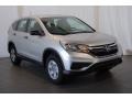 2015 Alabaster Silver Metallic Honda CR-V LX  photo #2