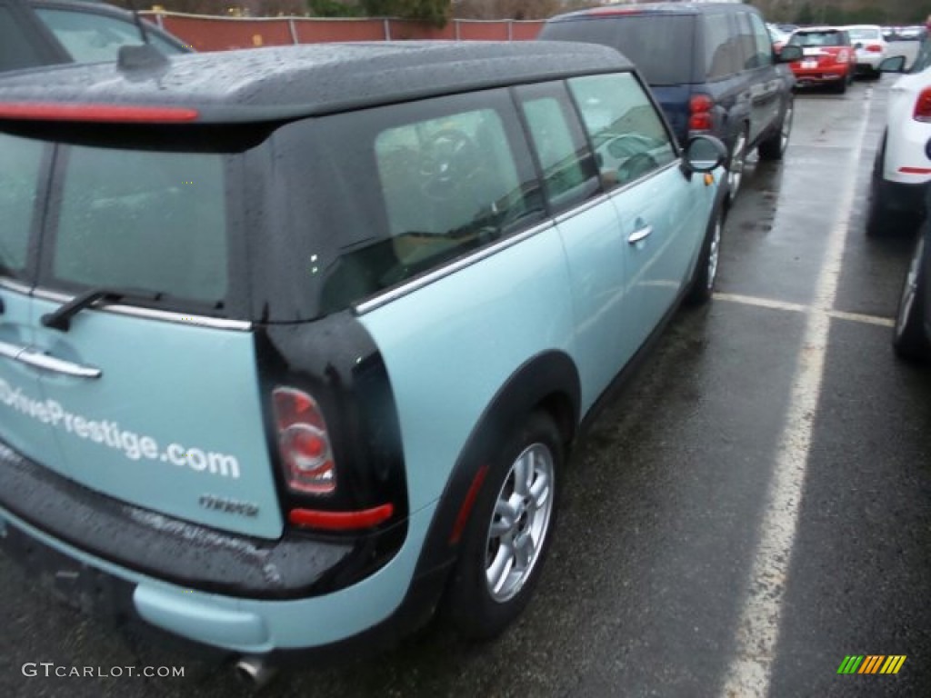 2014 Cooper Clubman - Ice Blue / Carbon Black photo #2