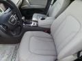 2015 Audi Q7 Limestone Gray Interior Front Seat Photo