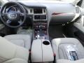 2015 Audi Q7 Limestone Gray Interior Dashboard Photo