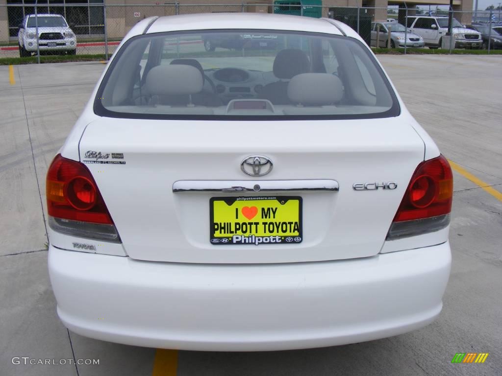 2003 ECHO Coupe - Polar White / Ivory photo #4
