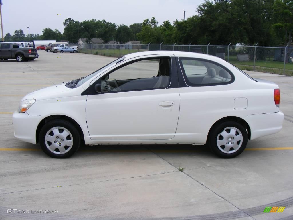 2003 ECHO Coupe - Polar White / Ivory photo #6