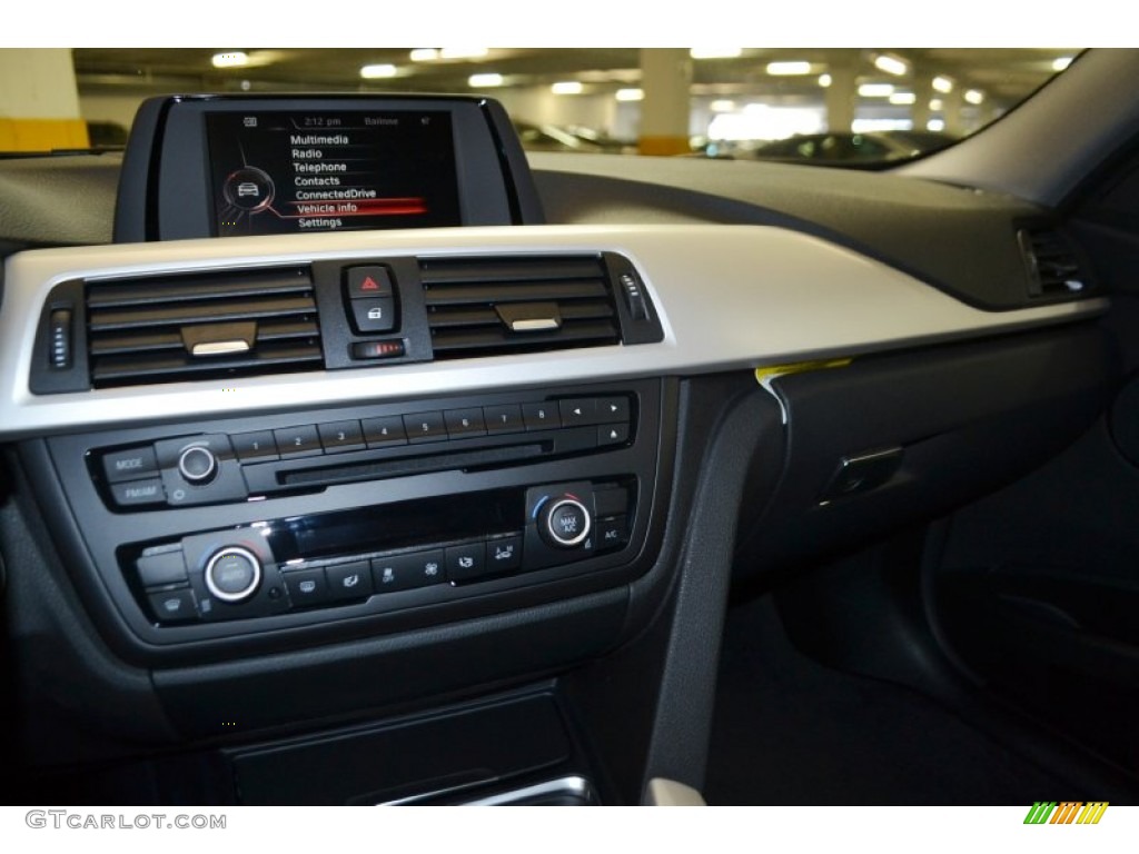 2015 3 Series 320i Sedan - Mineral Grey Metallic / Black photo #7