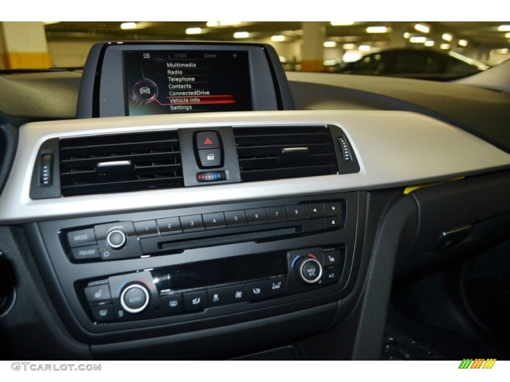 2015 3 Series 320i Sedan - Mineral Grey Metallic / Black photo #7