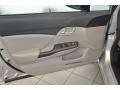 2015 Alabaster Silver Metallic Honda Civic LX Sedan  photo #8