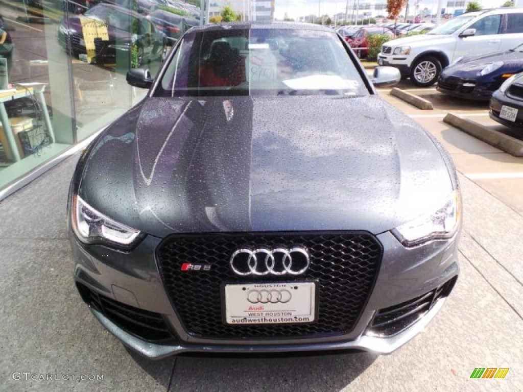 2015 RS 5 Coupe quattro - Daytona Gray Pearl / Black Perforated Milano photo #2