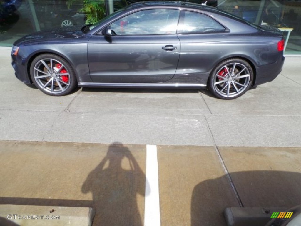 2015 RS 5 Coupe quattro - Daytona Gray Pearl / Black Perforated Milano photo #4