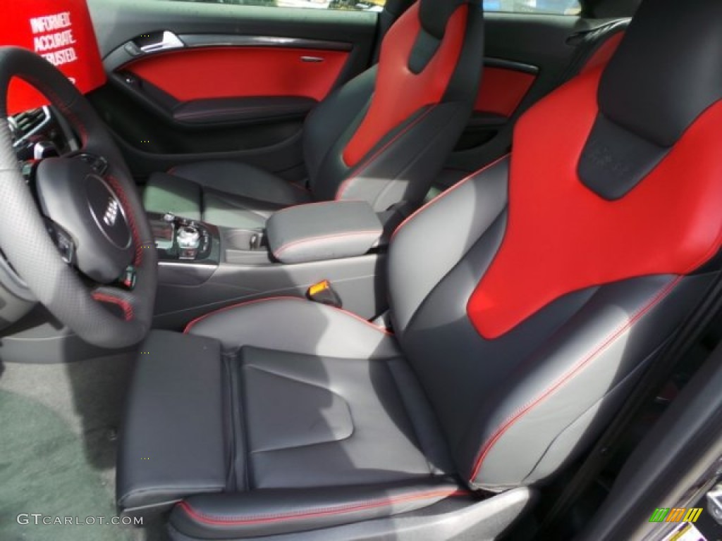 2015 Audi RS 5 Coupe quattro Front Seat Photo #99729289