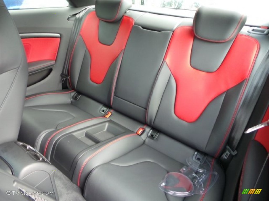 2015 Audi RS 5 Coupe quattro Rear Seat Photo #99729430