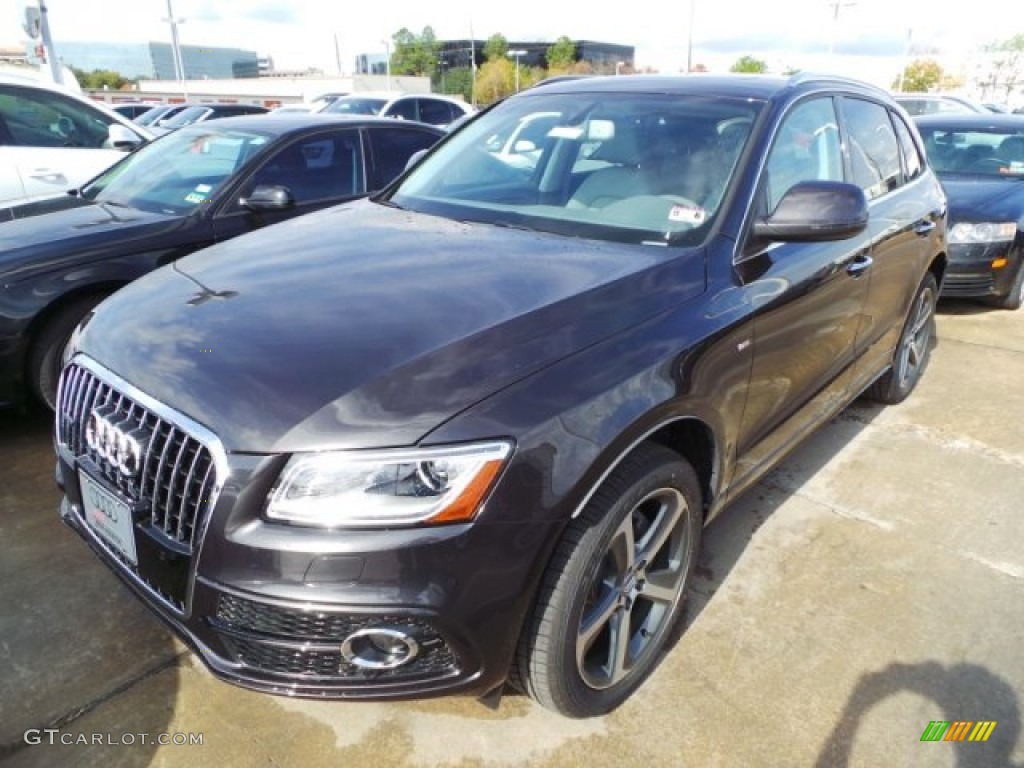 Lava Gray Metallic 2015 Audi Q5 3.0 TFSI Premium Plus quattro Exterior Photo #99729553