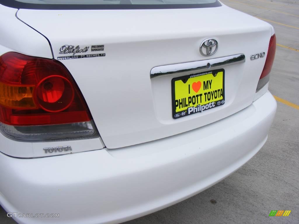 2003 ECHO Coupe - Polar White / Ivory photo #15