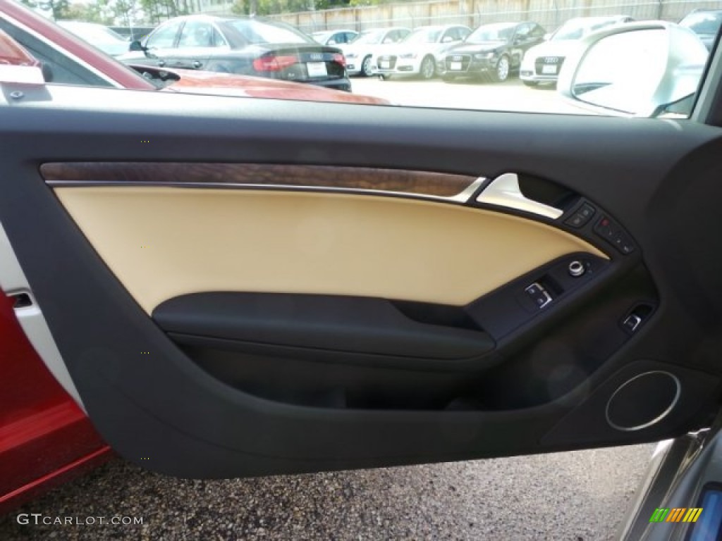 2015 A5 Premium Plus quattro Coupe - Cuvee Silver Metallic / Velvet Beige photo #9