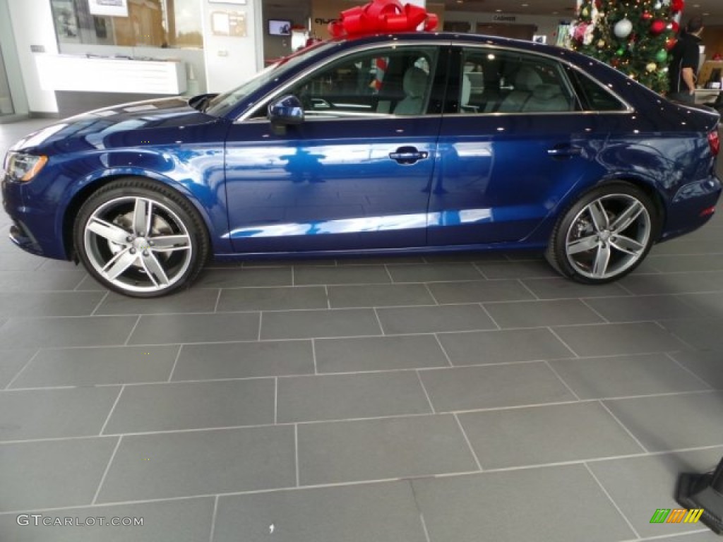 Scuba Blue Metallic 2015 Audi A3 2.0 Premium Plus quattro Exterior Photo #99730456