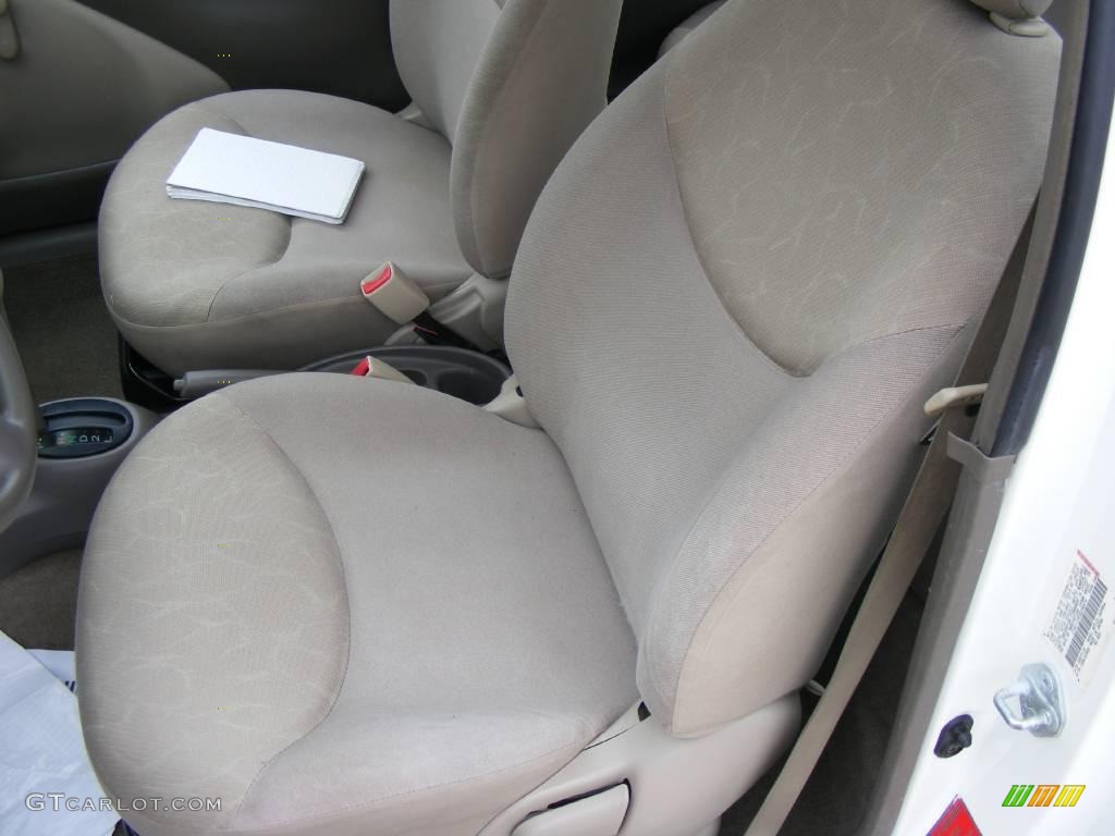 2003 ECHO Coupe - Polar White / Ivory photo #24