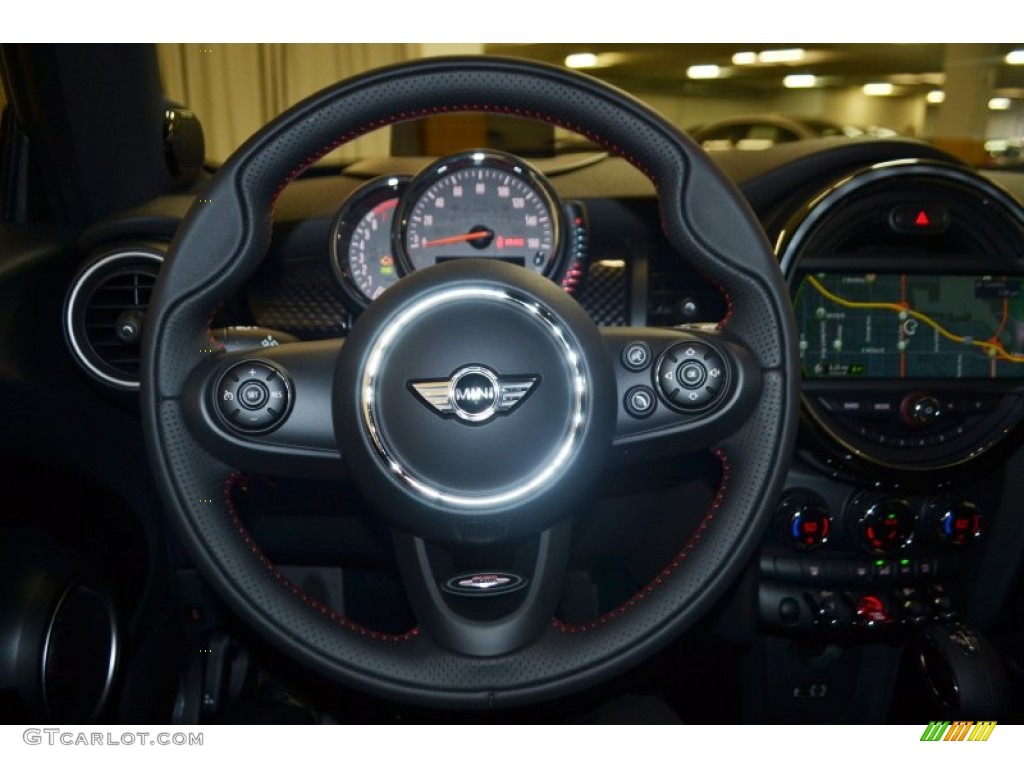 2015 Cooper S Hardtop 2 Door - Thunder Gray Metallic / Carbon Black photo #9