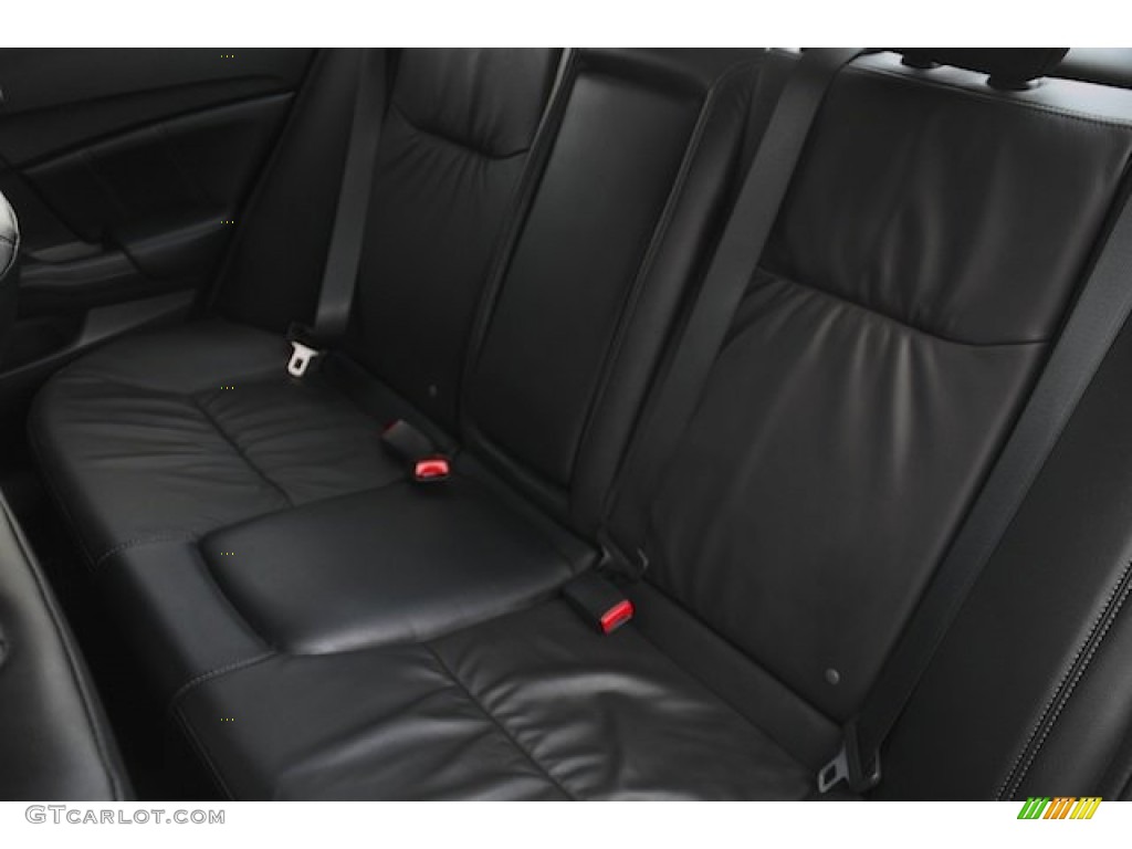 2015 Civic EX-L Sedan - Crystal Black Pearl / Black photo #21