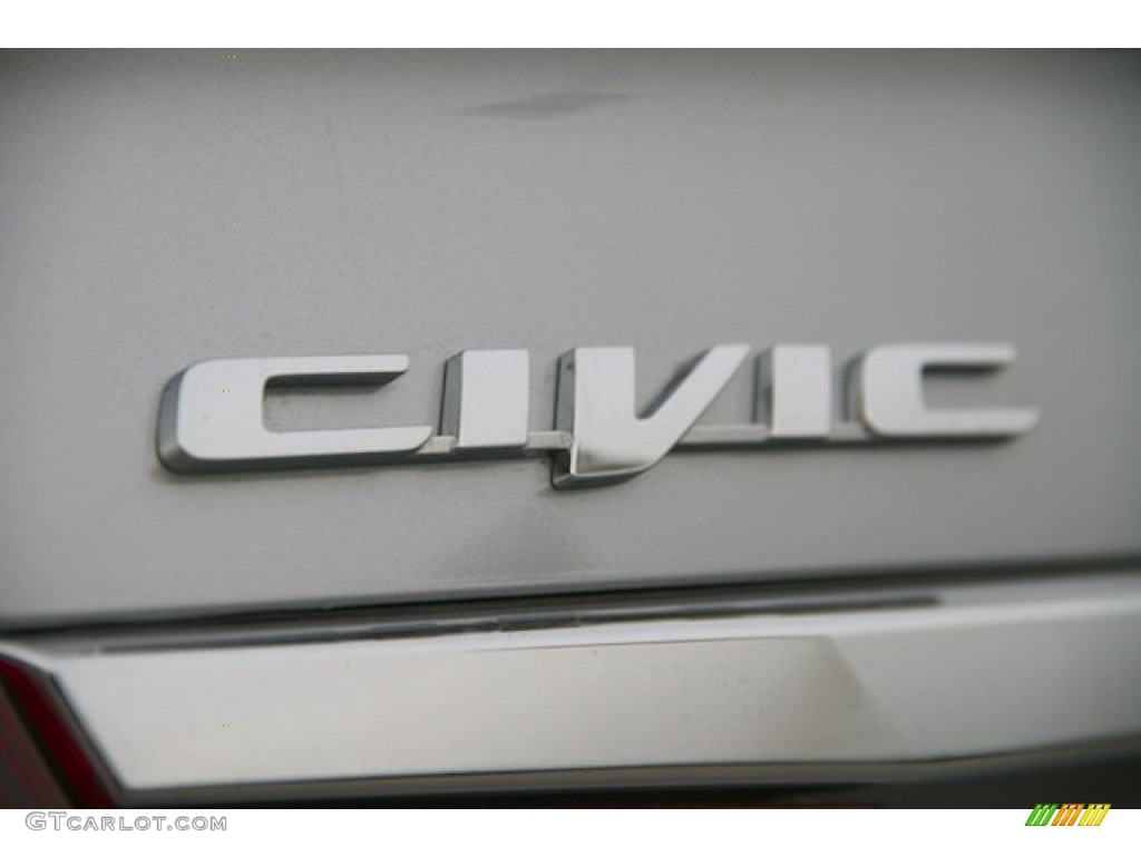 2015 Civic EX-L Sedan - Alabaster Silver Metallic / Gray photo #3