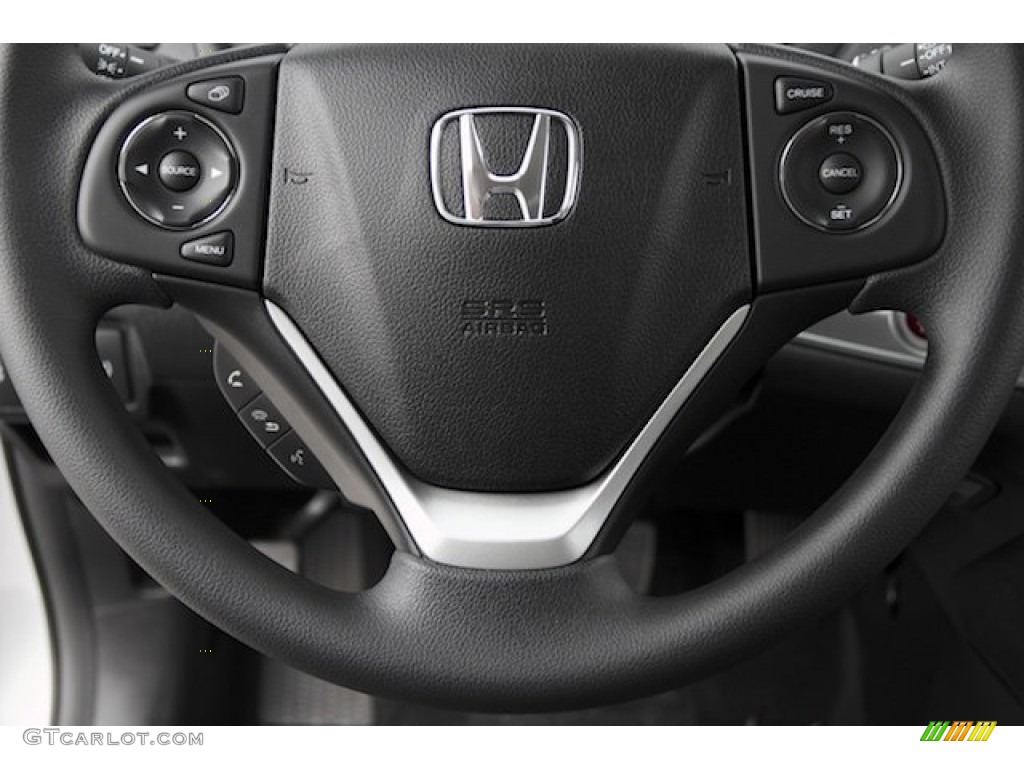 2015 Honda CR-V EX Gray Steering Wheel Photo #99735532