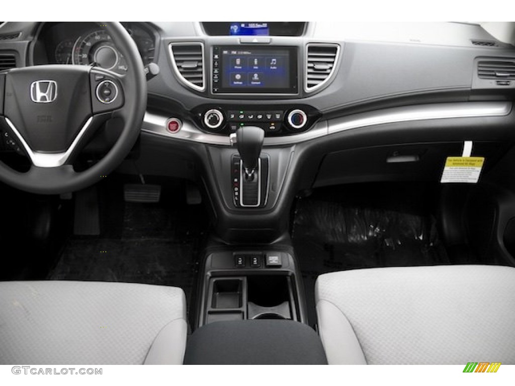 2015 Honda CR-V EX Gray Dashboard Photo #99735602