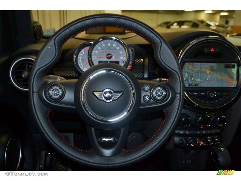 2015 Cooper S Hardtop 4 Door - Electric Blue Metallic / Punch Dark Truffle/Carbon Black photo #9