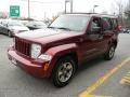 Red Rock Crystal Pearl 2009 Jeep Liberty Sport 4x4