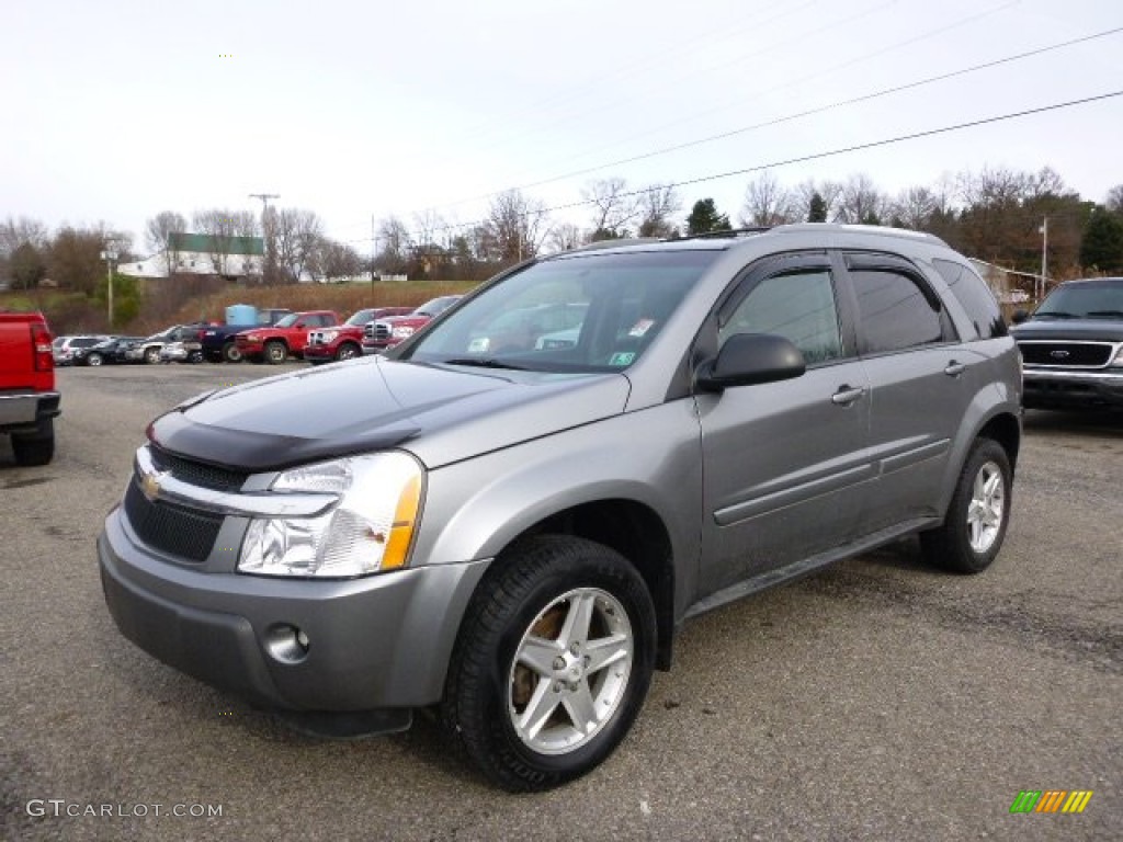 2005 Equinox LT - Dark Silver Metallic / Light Gray photo #1