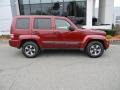 Red Rock Crystal Pearl 2009 Jeep Liberty Sport 4x4 Exterior