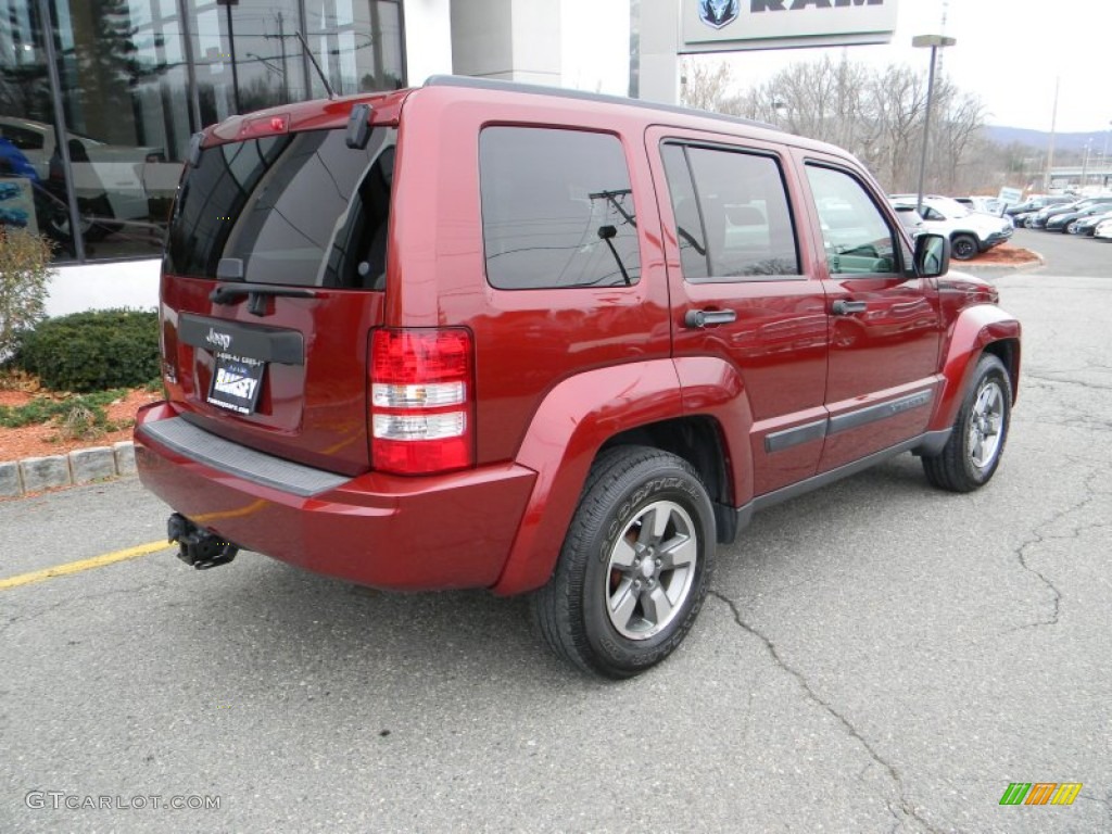 2009 Liberty Sport 4x4 - Red Rock Crystal Pearl / Pastel Pebble Beige Mckinley Leather photo #6