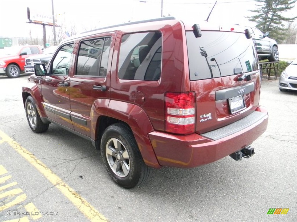 2009 Liberty Sport 4x4 - Red Rock Crystal Pearl / Pastel Pebble Beige Mckinley Leather photo #9