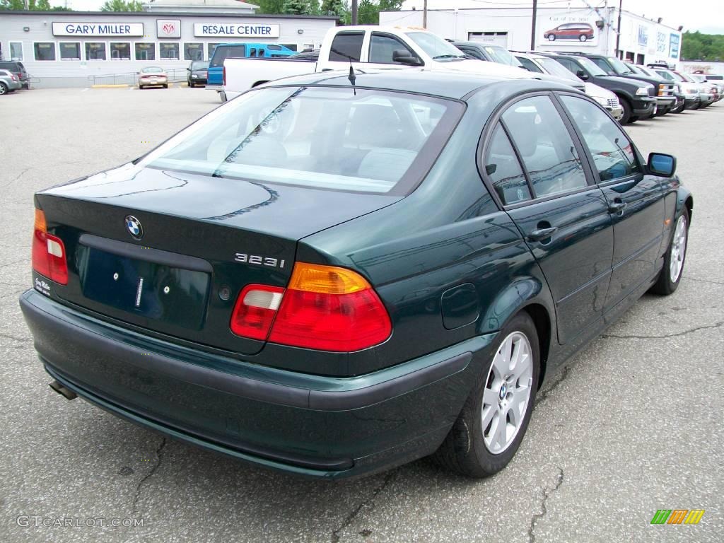 1999 3 Series 323i Sedan - Fern Green Metallic / Grey photo #6