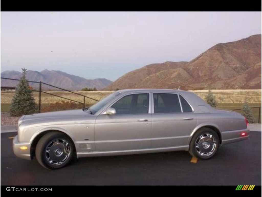 2005 Arnage T Mulliner - Silver Tempest / Beluga photo #1